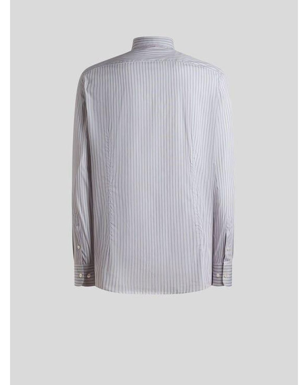 Camicia di Etro in Gray da Uomo