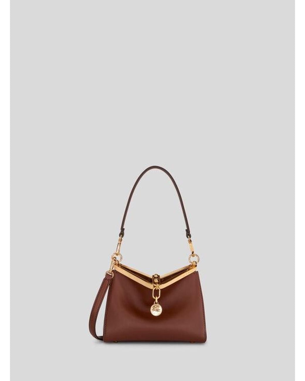 Etro Brown Small Vela Bag