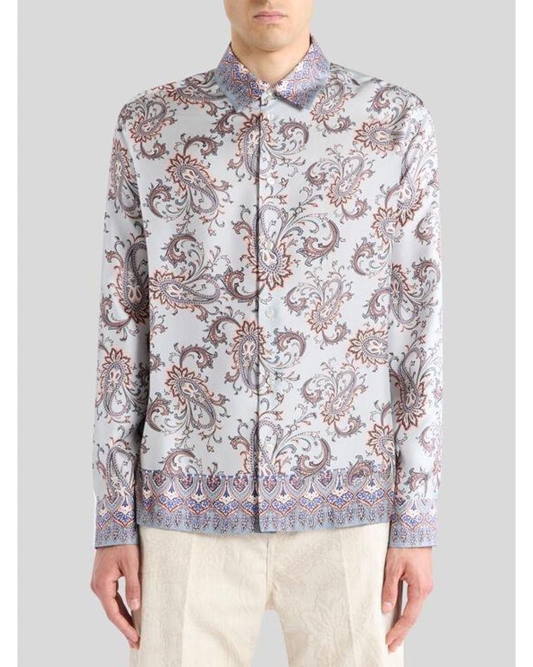 Camicia di Etro in White da Uomo