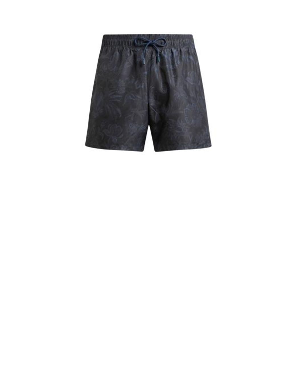 Etro Blue Floral Swim Shorts for men