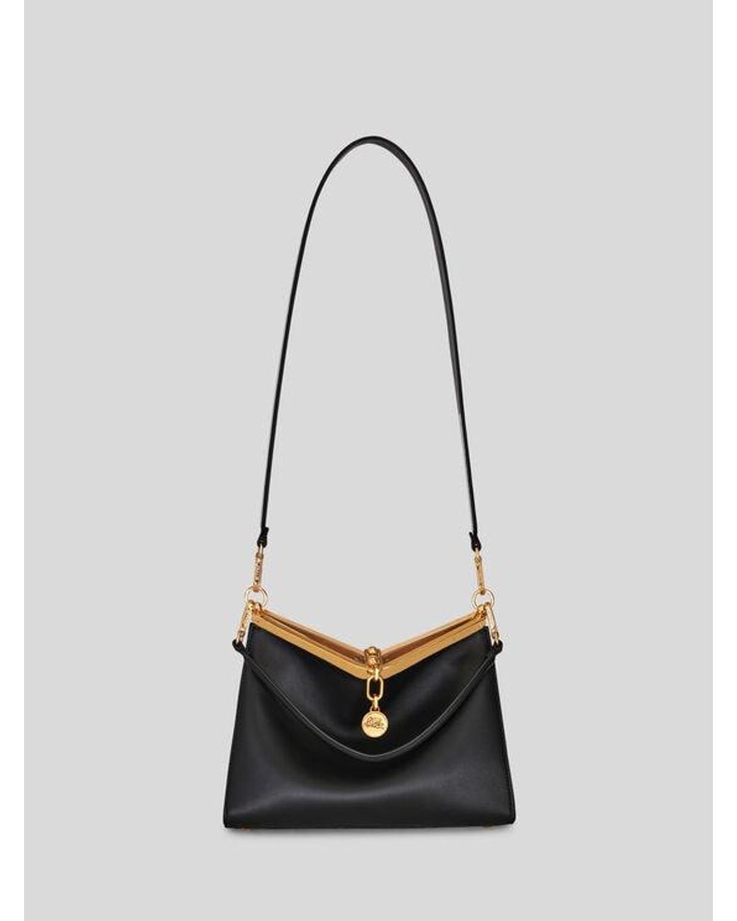 Etro Black Medium Vela Bag