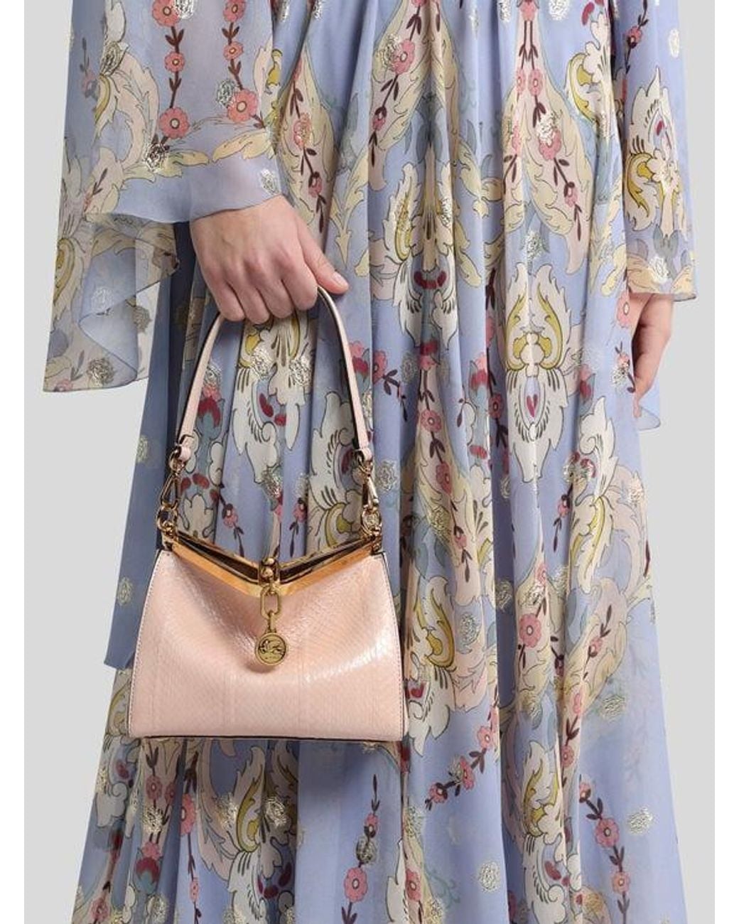 Etro Pink Small Vela Bag