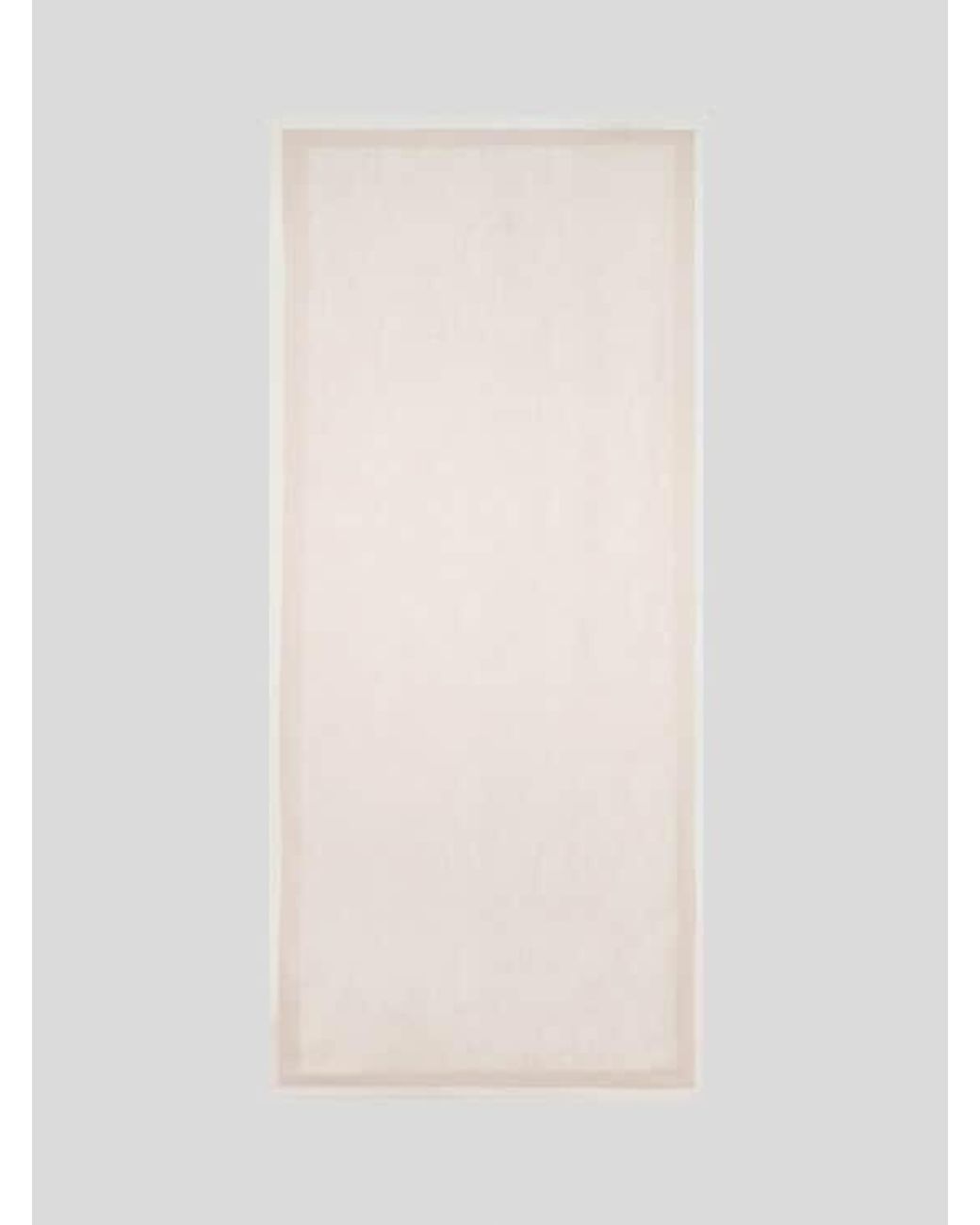 Etro White Scarf With Arnica Motif for men