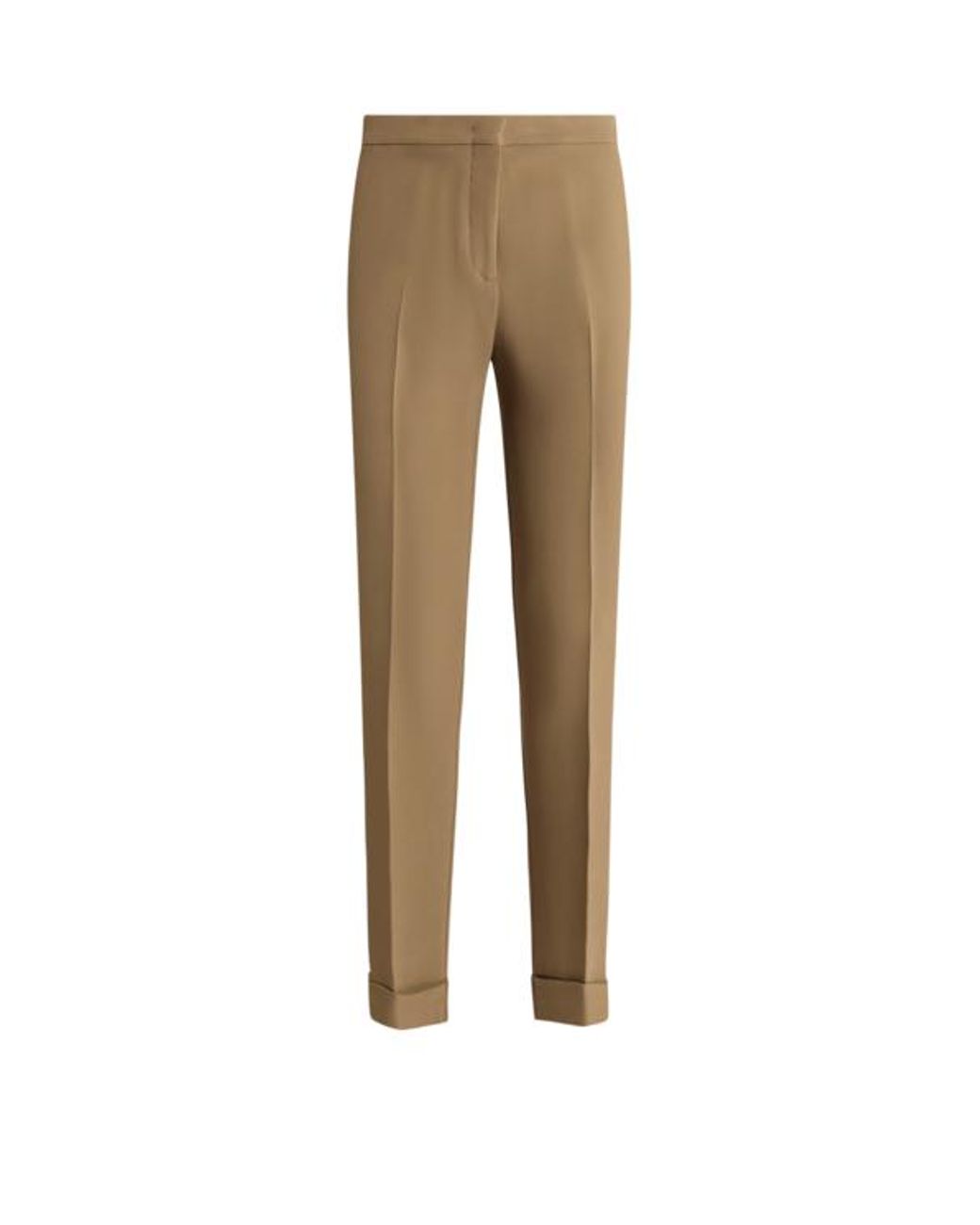 Etro Natural Cady Cigarette Trousers