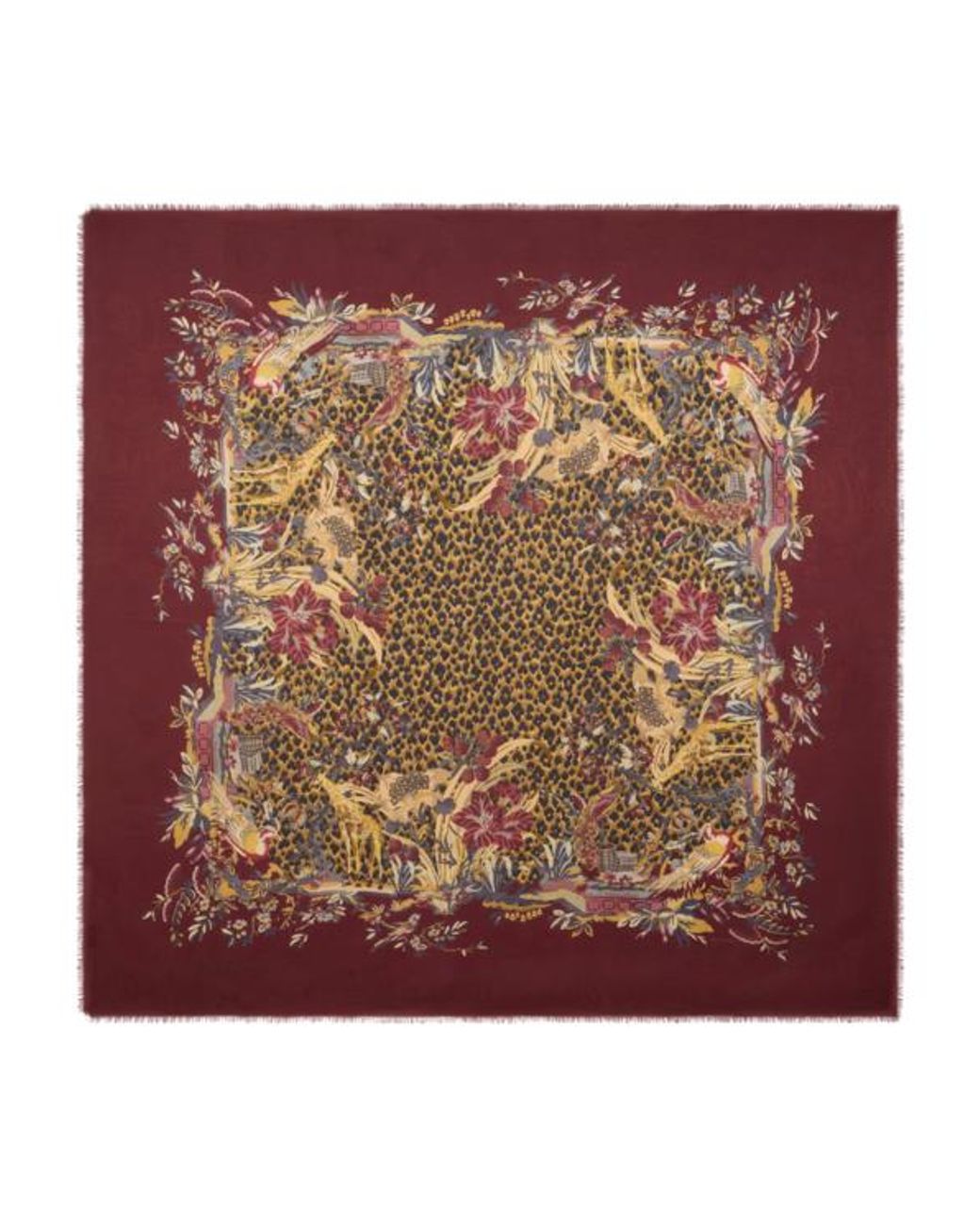 Scialle Jacquard di Etro in Brown