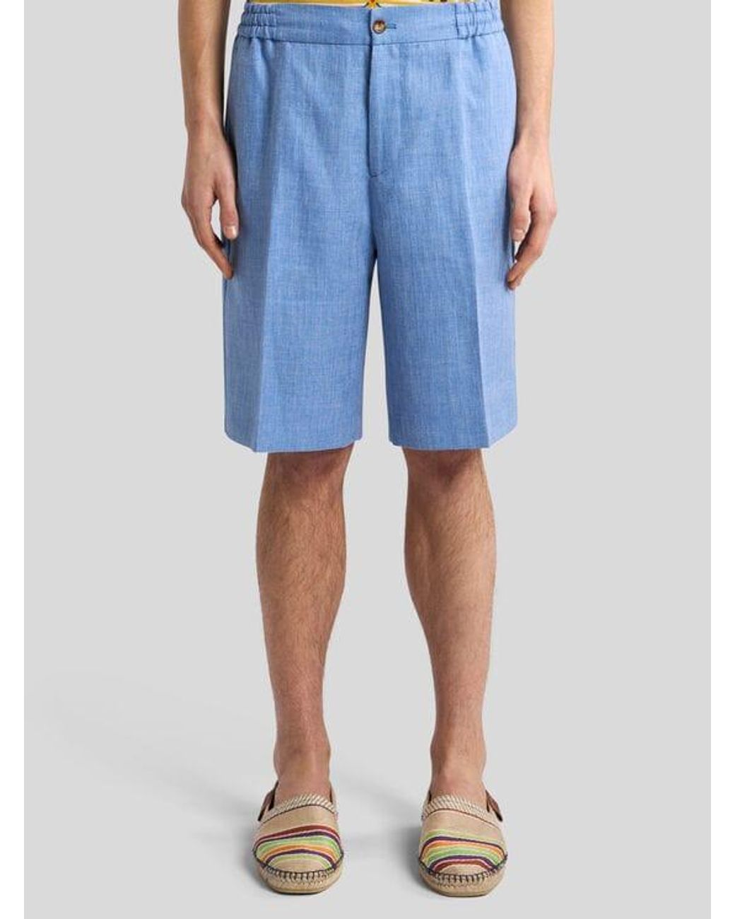 Bermuda di Etro in Blue da Uomo