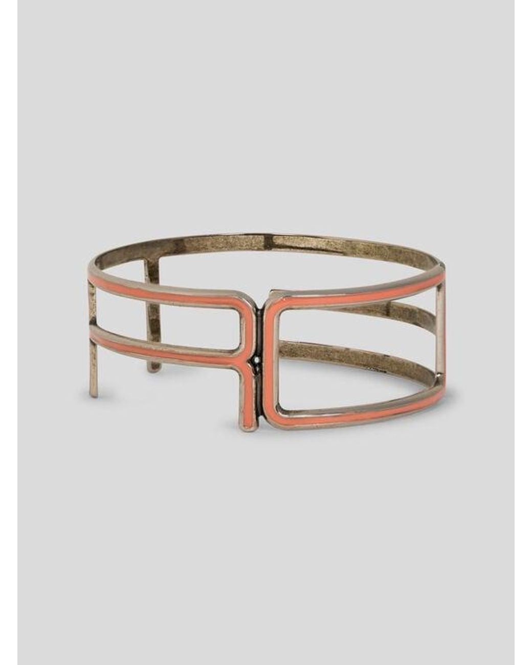 Etro White Bangle Bracelet