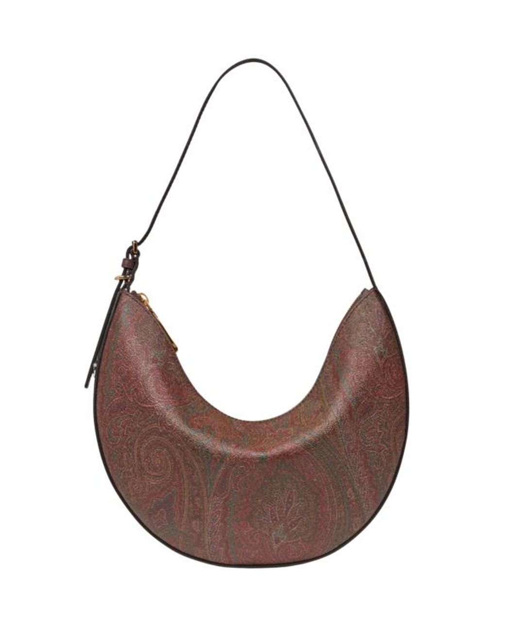 Etro Brown Medium Essential Arnica Hobo Bag