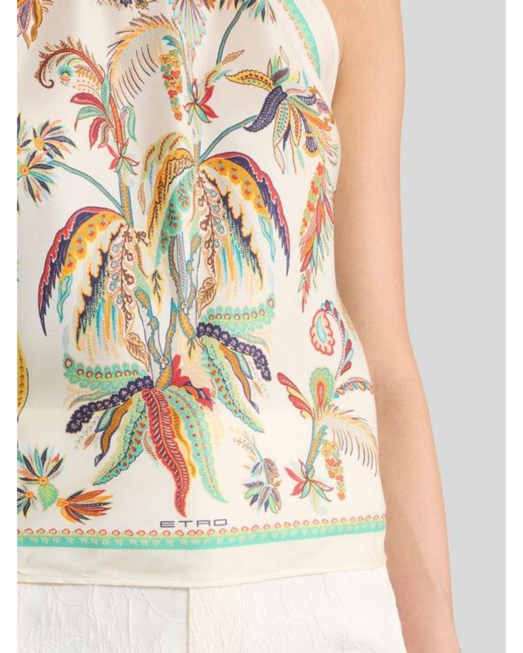 Top di Etro in White