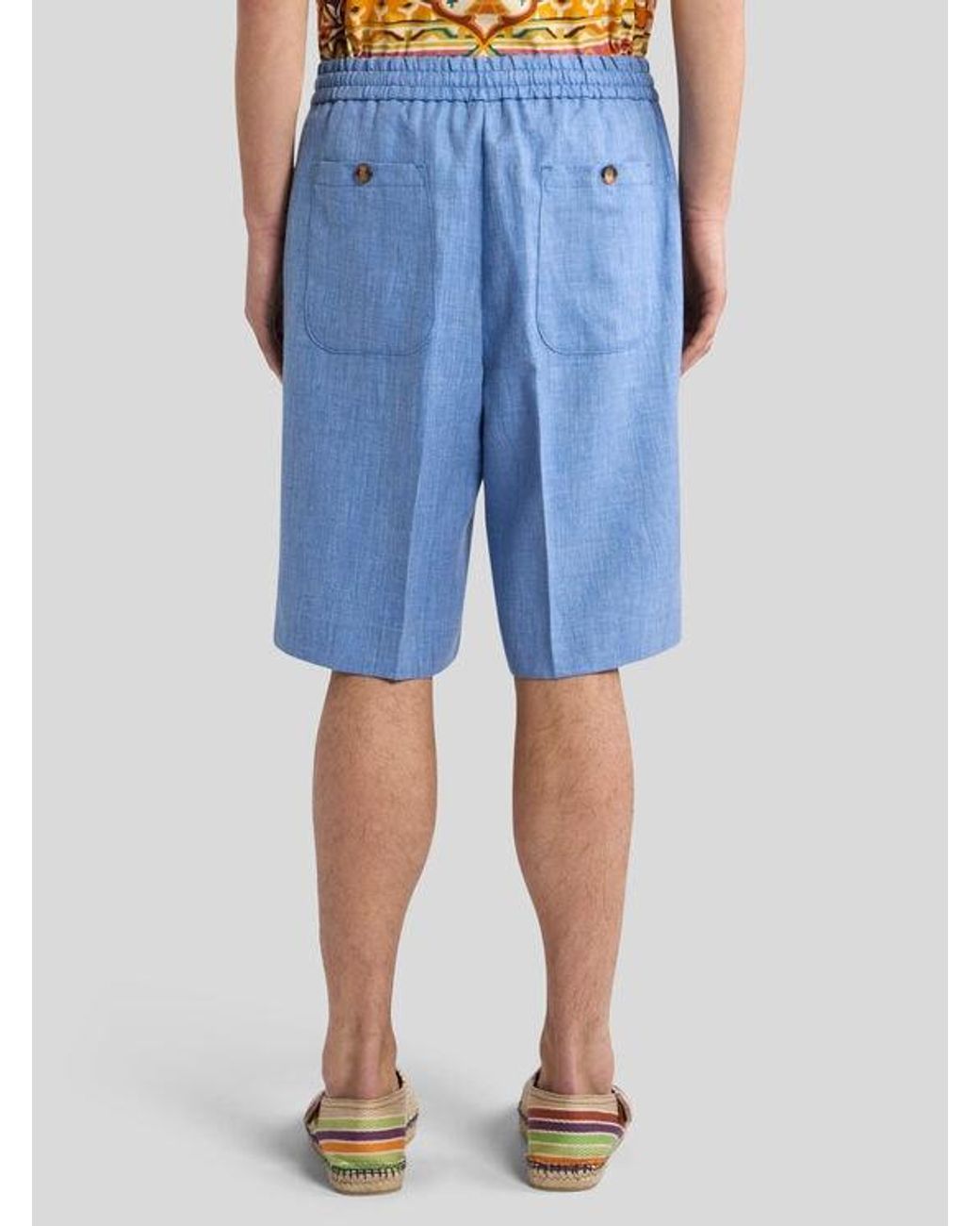 Bermuda di Etro in Blue da Uomo