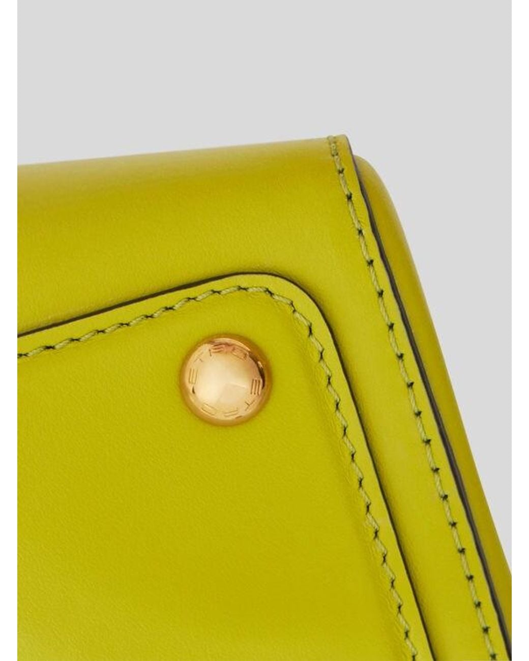 Etro Yellow Small Vela Bag
