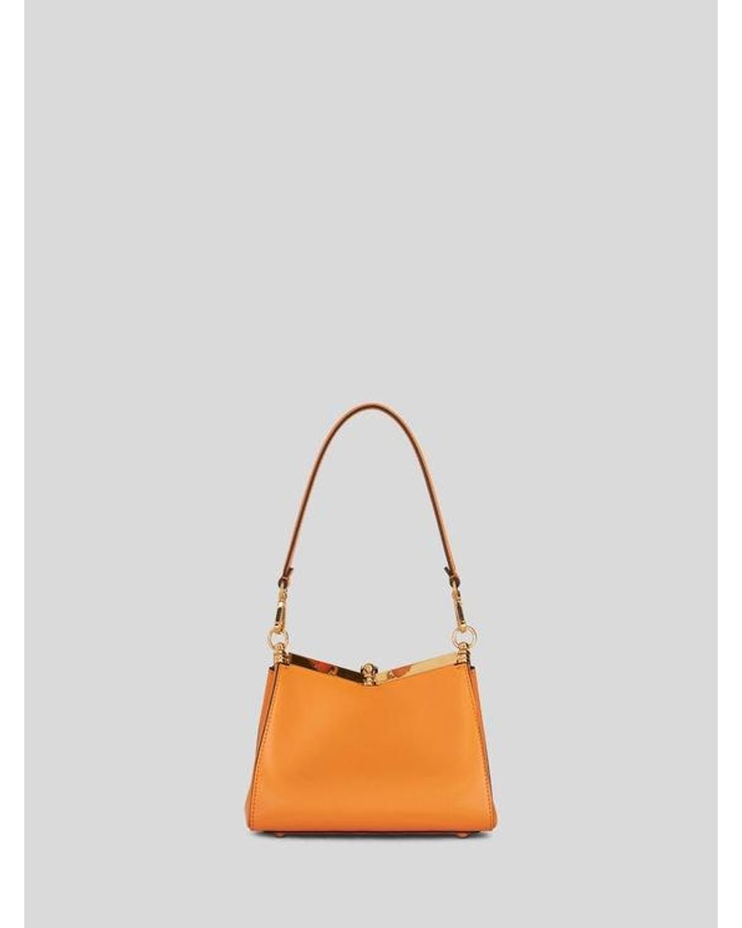 Etro Orange Small Vela Bag