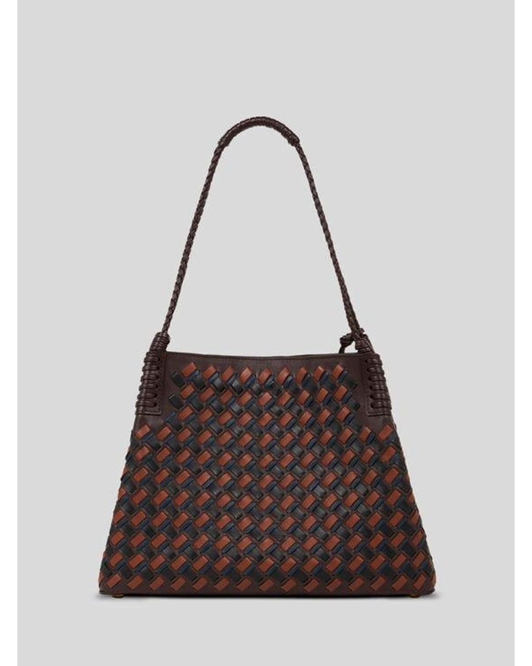 Etro Brown Medium Libra Tote Bag