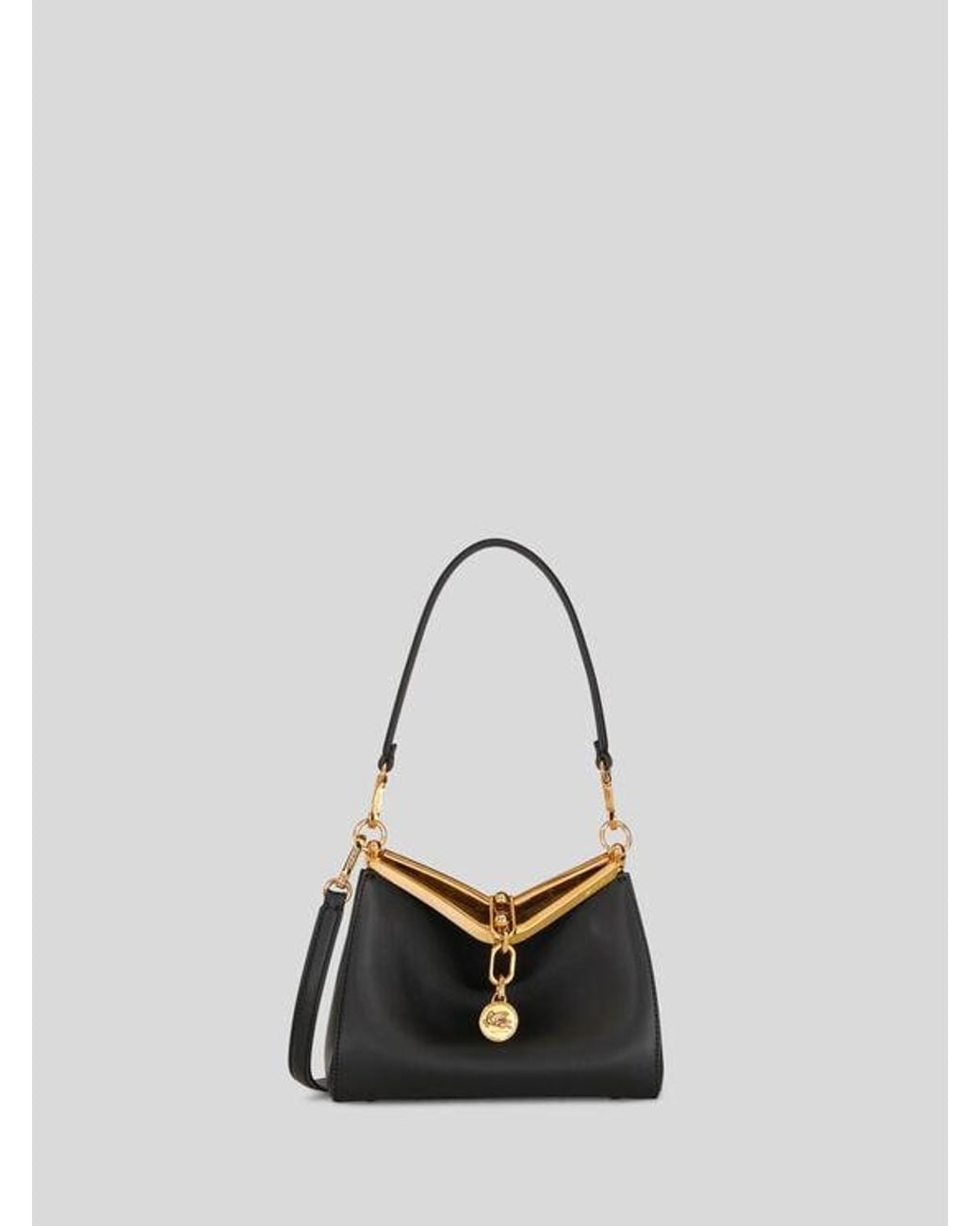 Etro Black Small Vela Bag