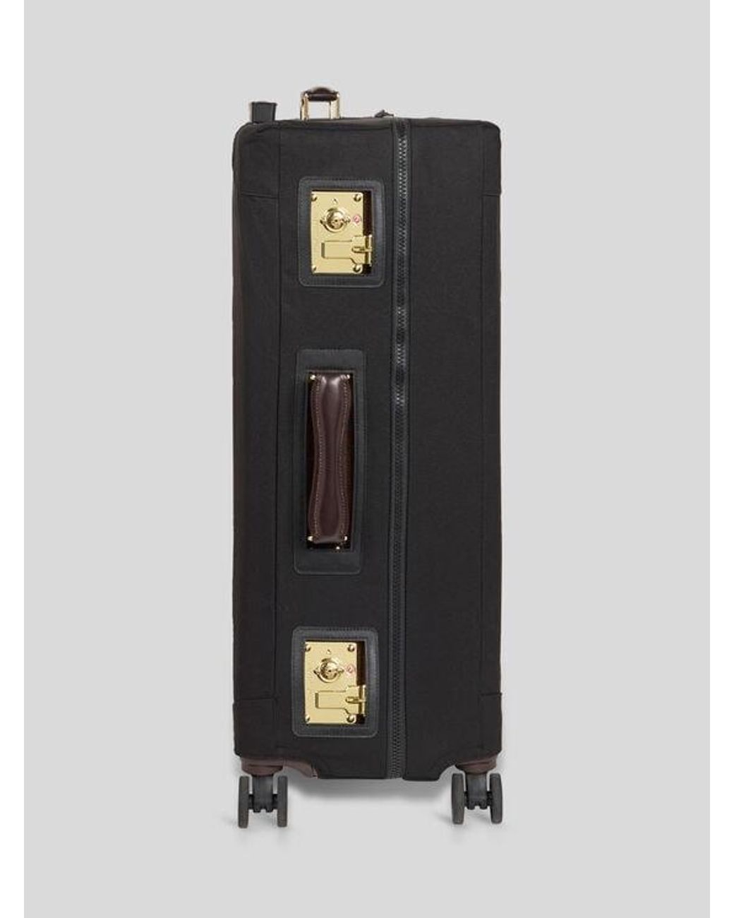 Etro Black X Globe-Trotter Large Carry-On Cover for men