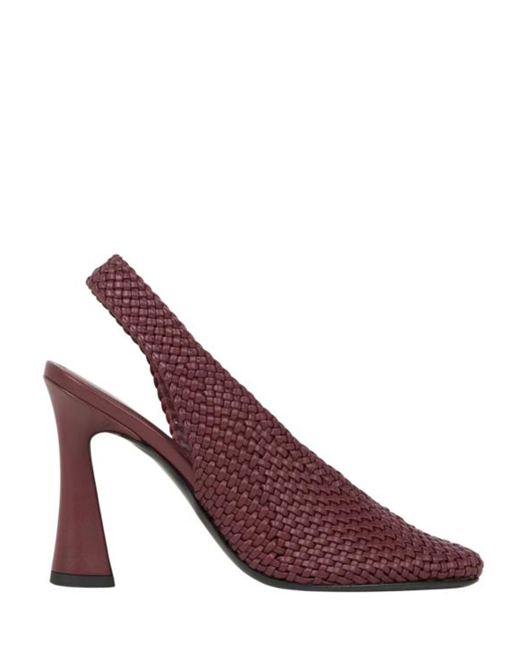 Etro Purple Woven Slingbacks