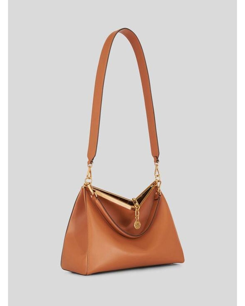 Etro Brown Large Vela Bag