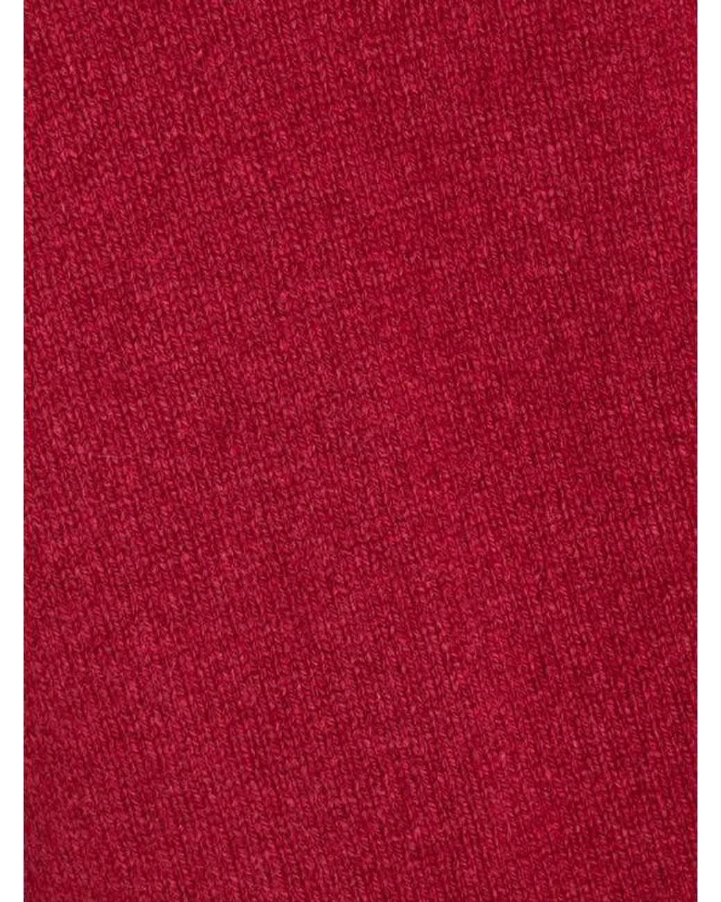 Etro Red Cashmere Jumper for men