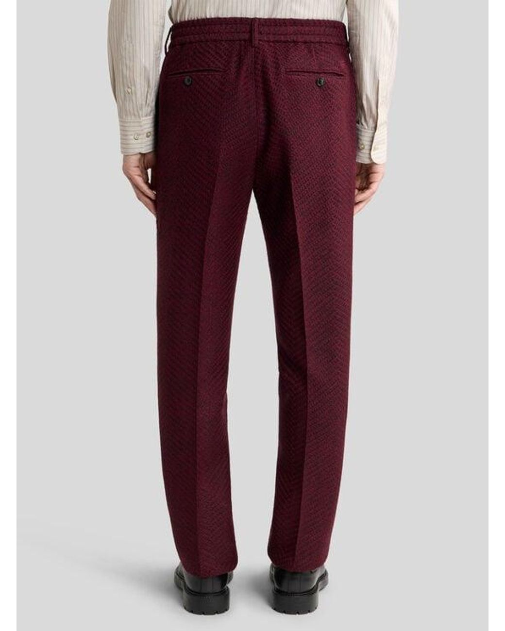 Etro Red Trousers for men