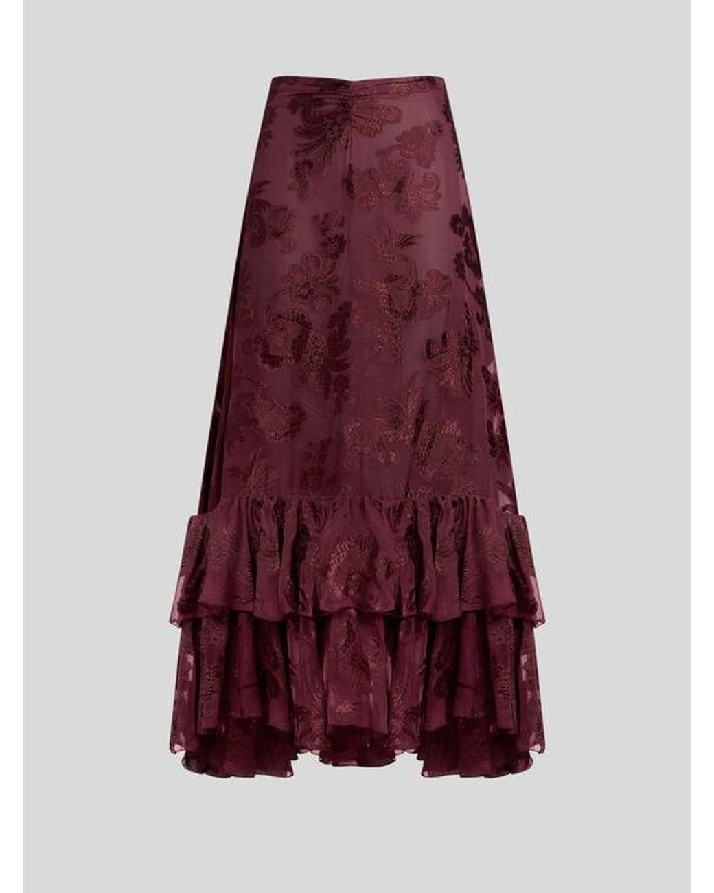 Gonna Lunga di Etro in Purple