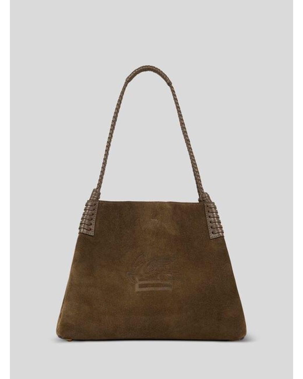 Etro Brown Medium Libra Tote Bag