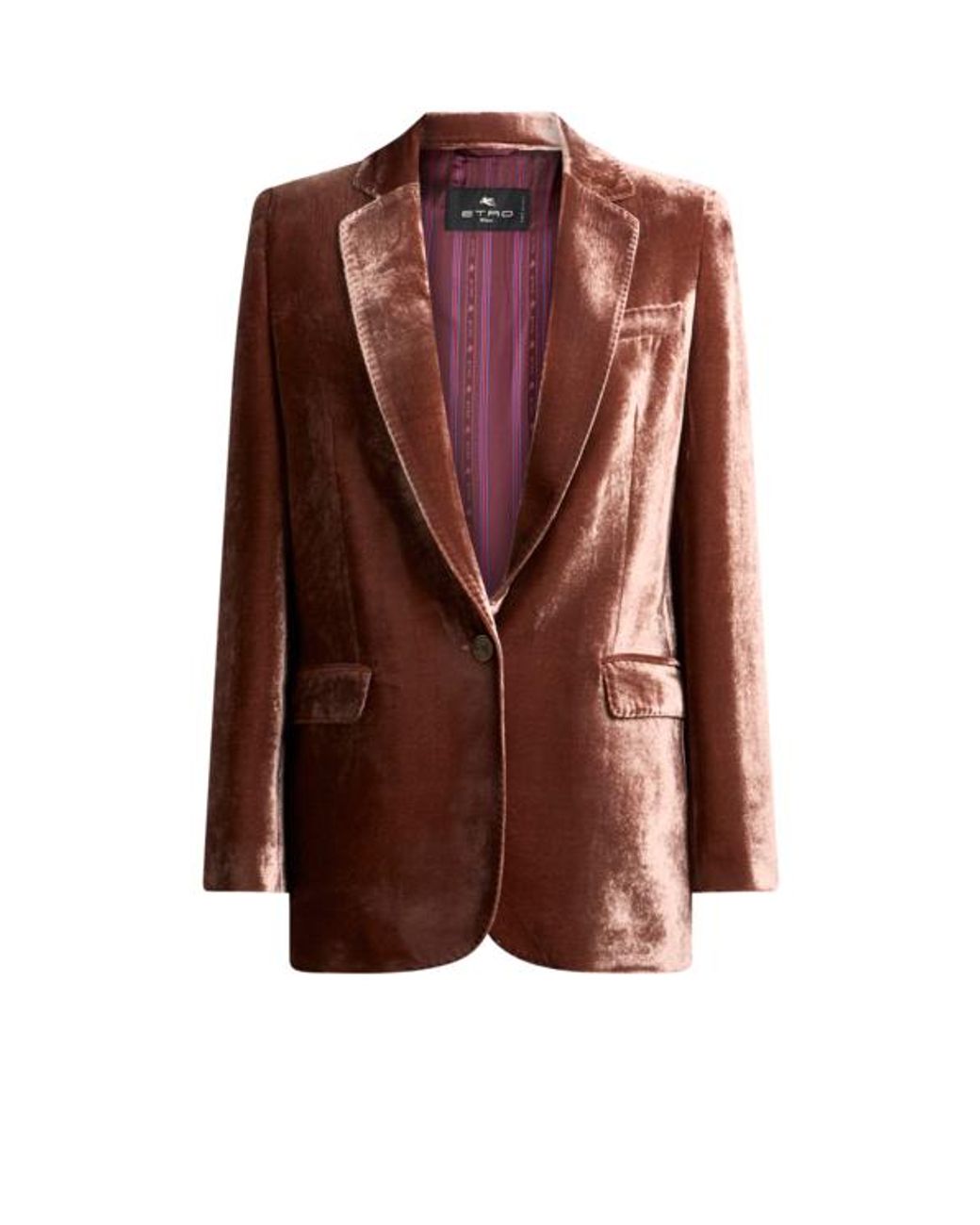 Etro Brown Velvet Jacket