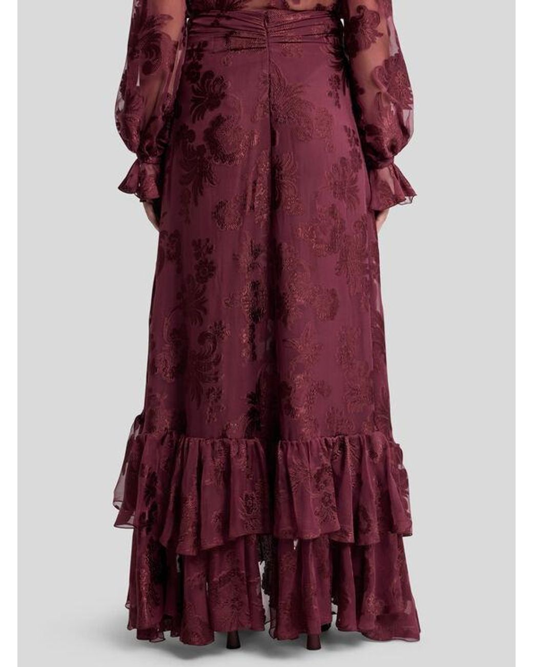 Gonna Lunga di Etro in Purple