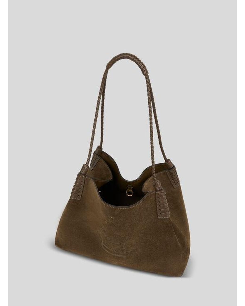 Etro Brown Medium Libra Tote Bag