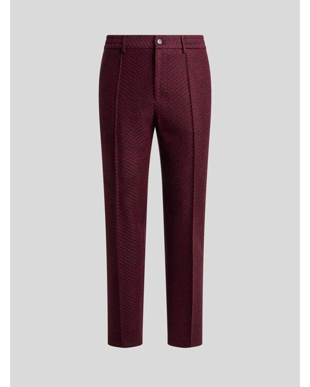 Etro Red Trousers for men