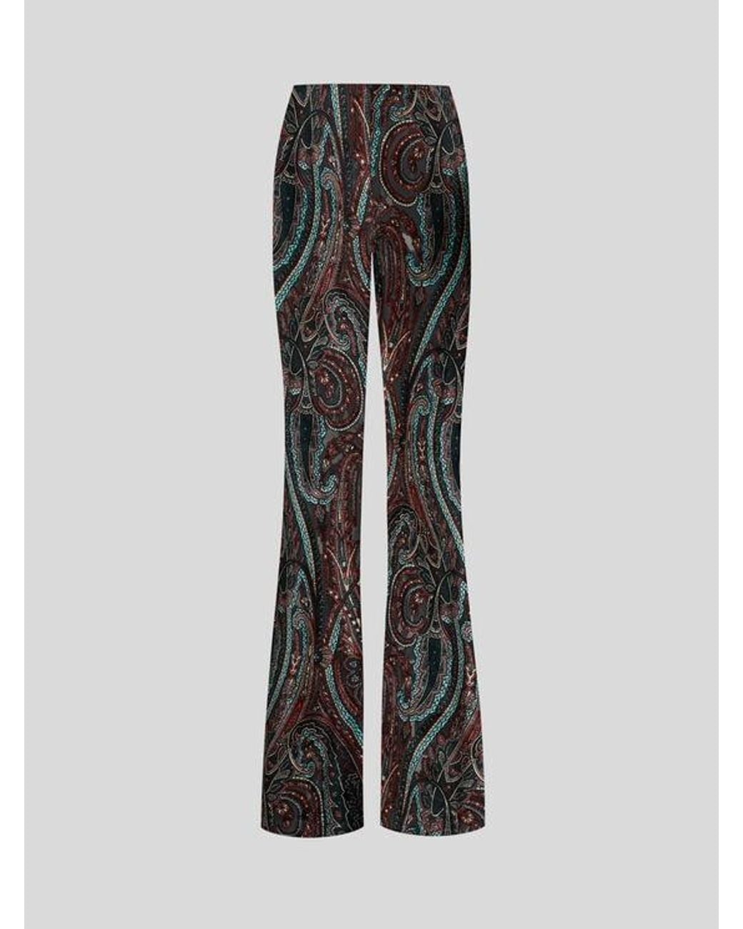 Etro Black Flared Trousers