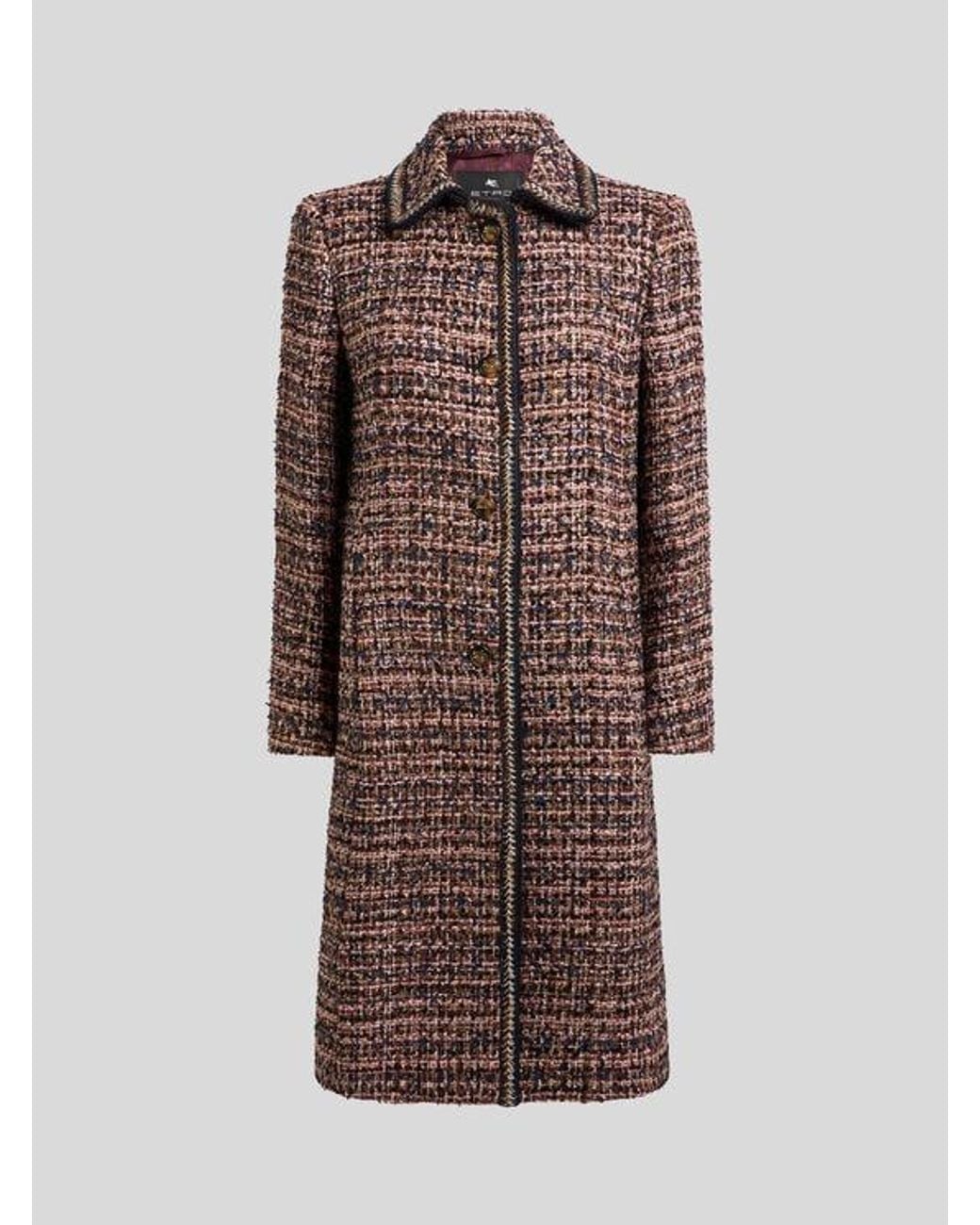 Cappotto di Etro in Brown