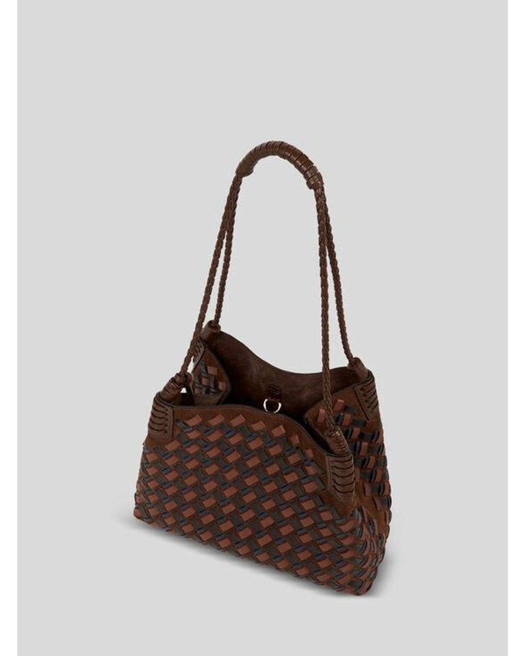 Etro Brown Small Libra Tote Bag