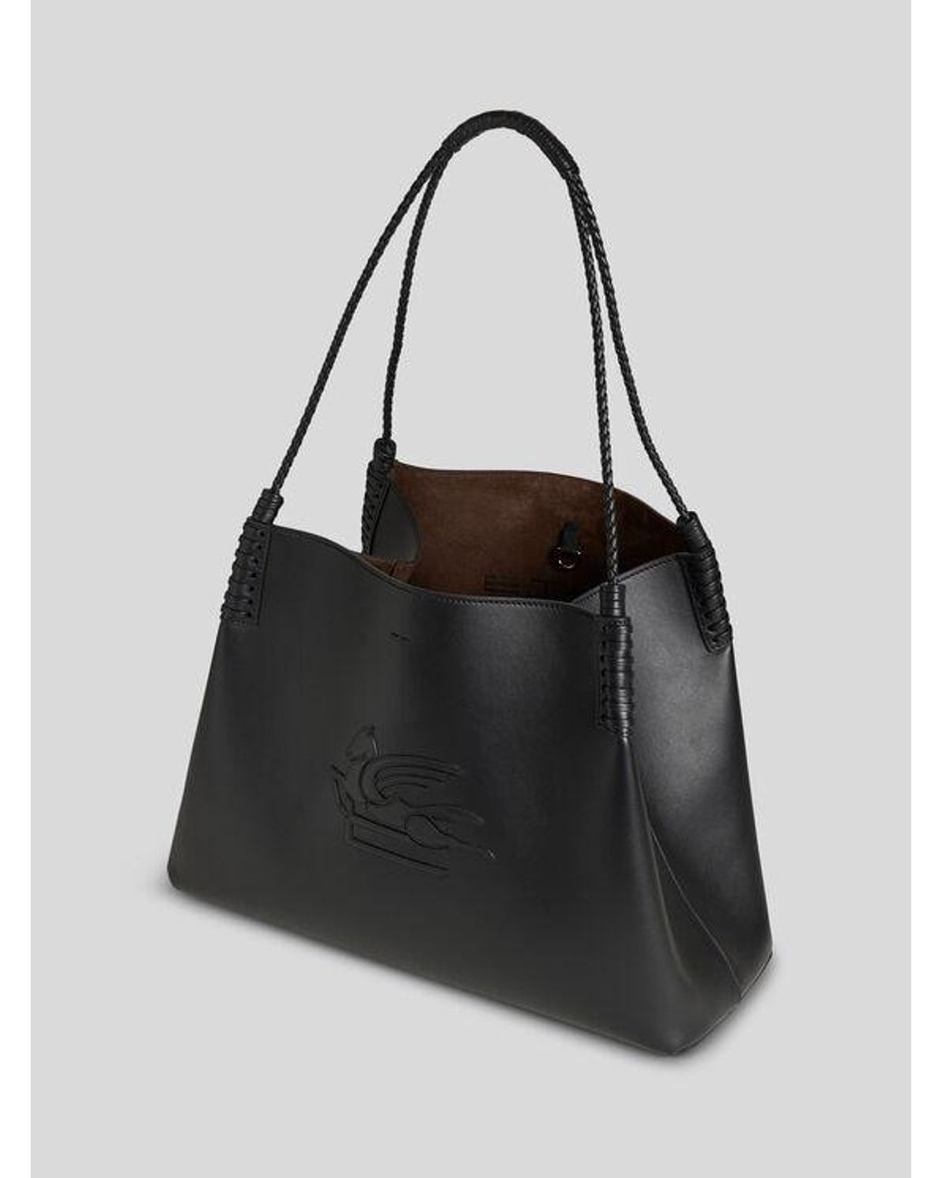 Etro Black Libra Medium Tote