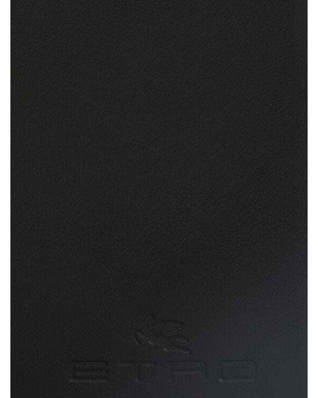 Etro White Arnica Bifold Card Holder for men