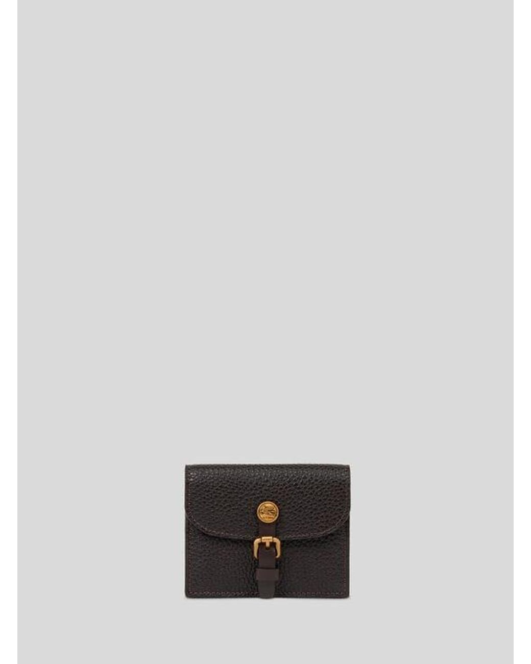 Etro White Pony Card Holder