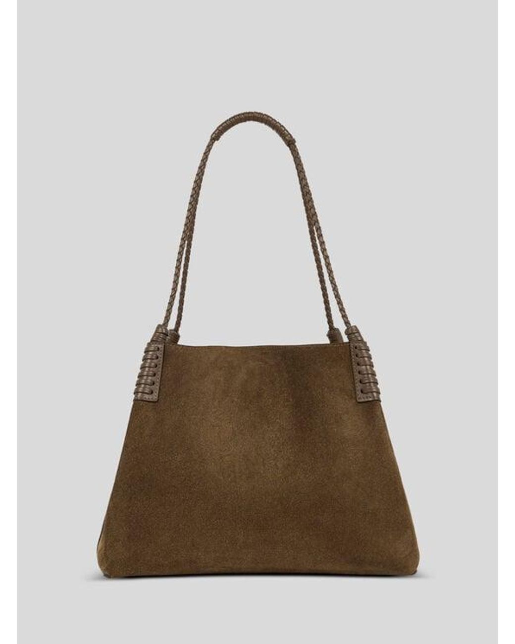 Etro Brown Medium Libra Tote Bag