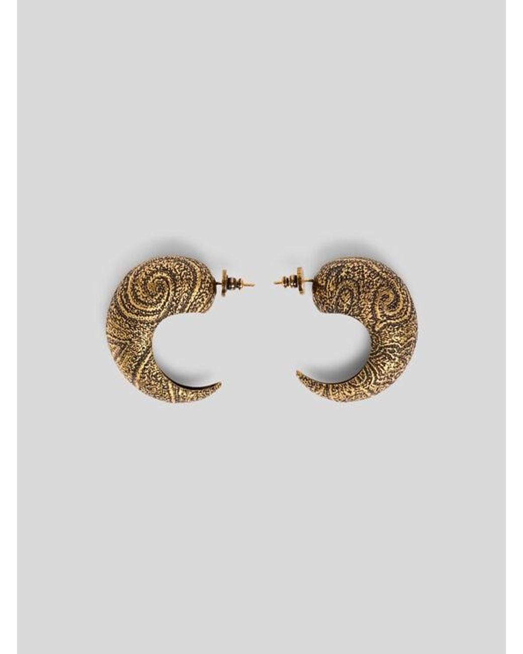 Etro Metallic Arnica Small Earrings