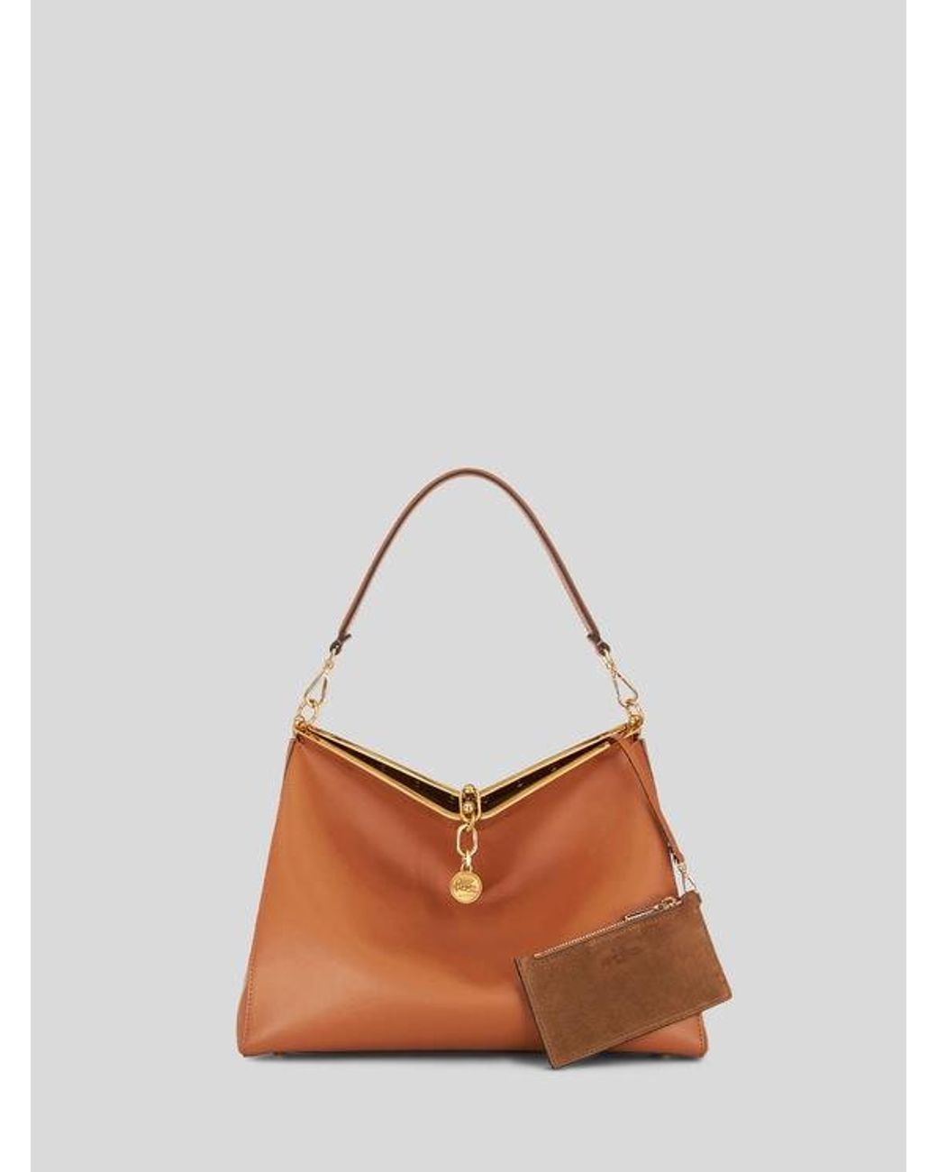 Etro Brown Large Vela Bag