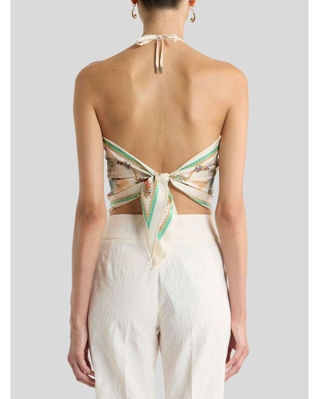 Top di Etro in White