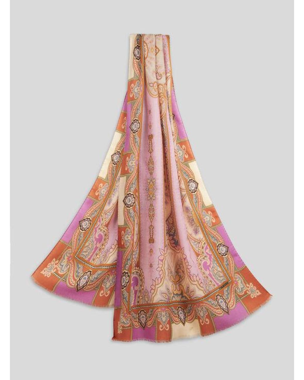 Etro Schal Mit Barock-Muster, Herren in Pink für Herren