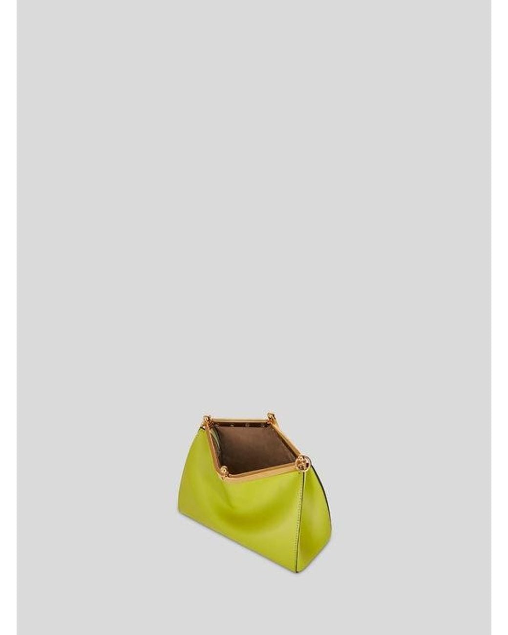Etro Yellow Small Vela Bag