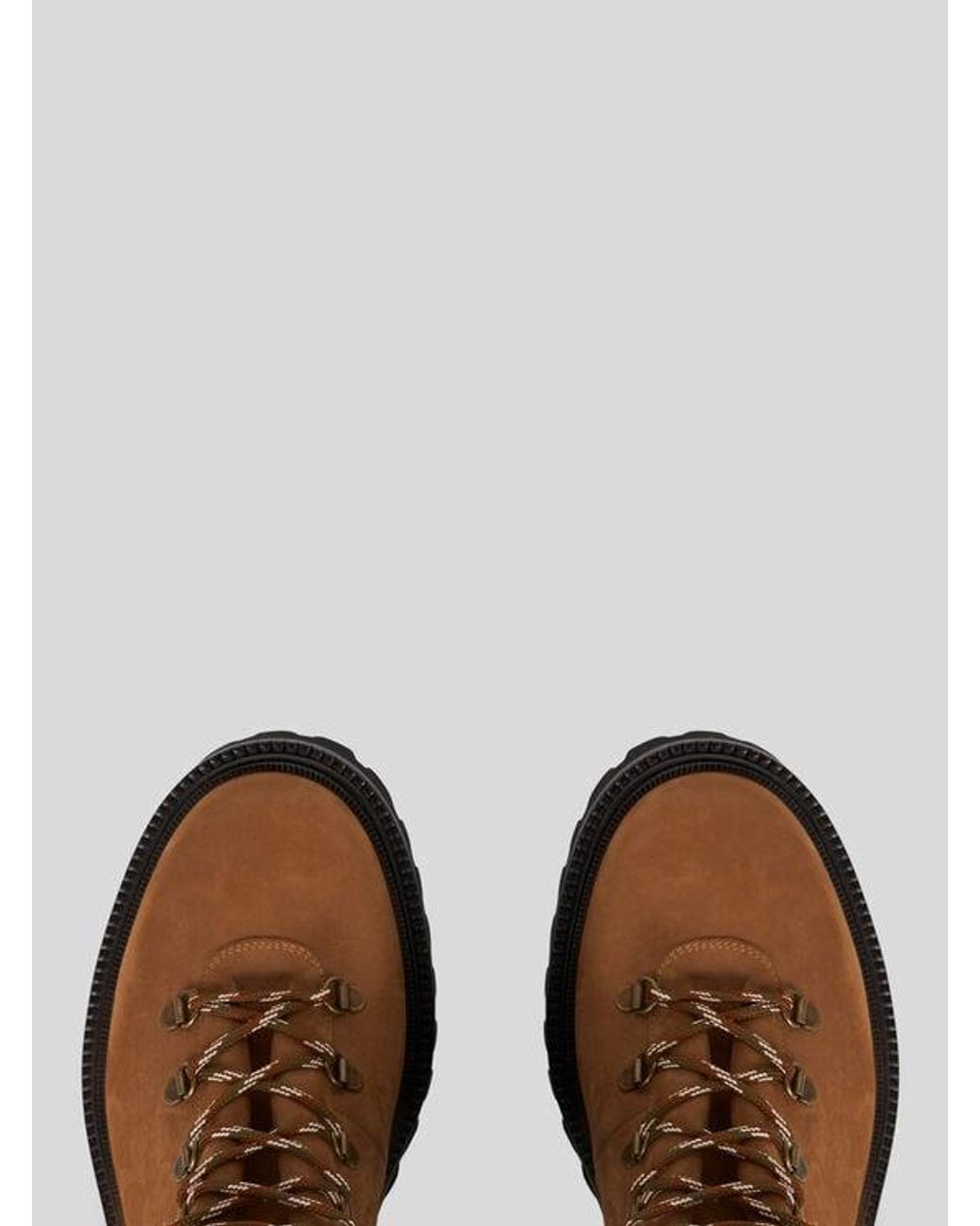 Etro Brown Trekking Ankle Boots for men