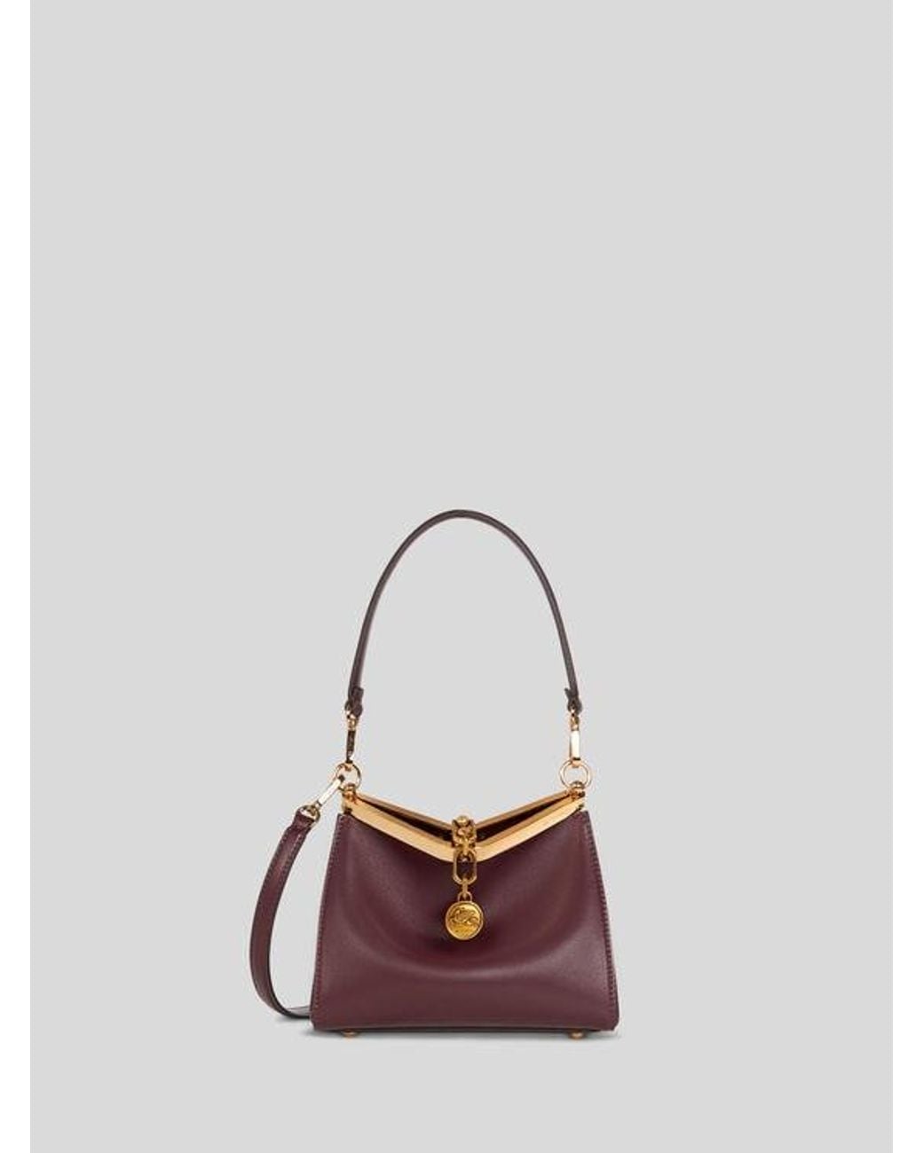 Etro Purple Small Vela Bag