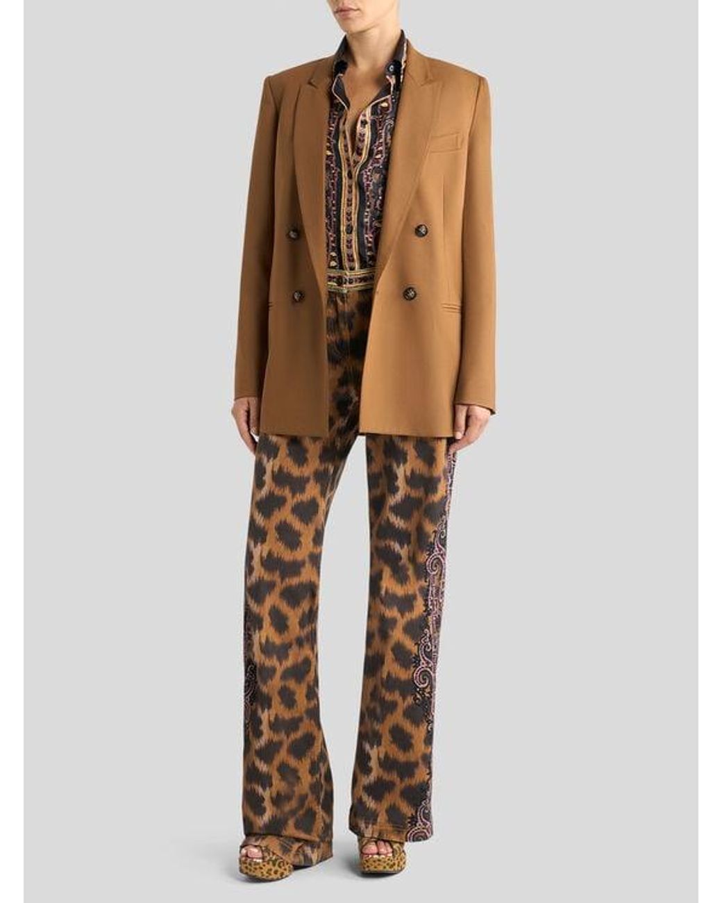 Etro Natural Bootcut Jeans