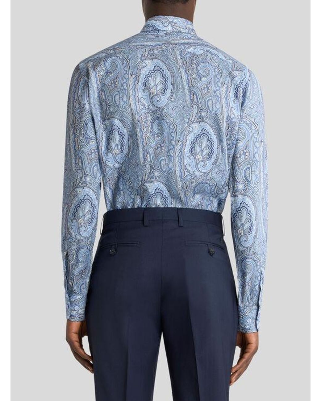 Etro Blue Shirt for men