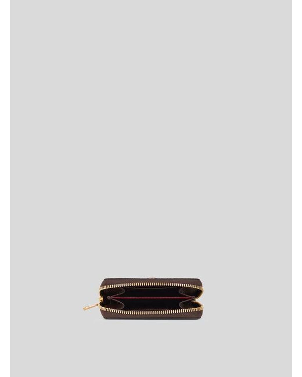 Etro Brown Arnica Zip-Around Wallet