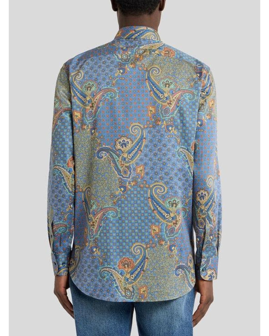 Etro Blue Shirt for men