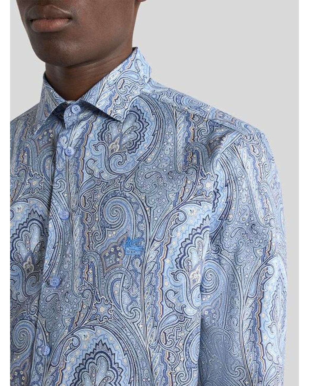 Etro Blue Shirt for men