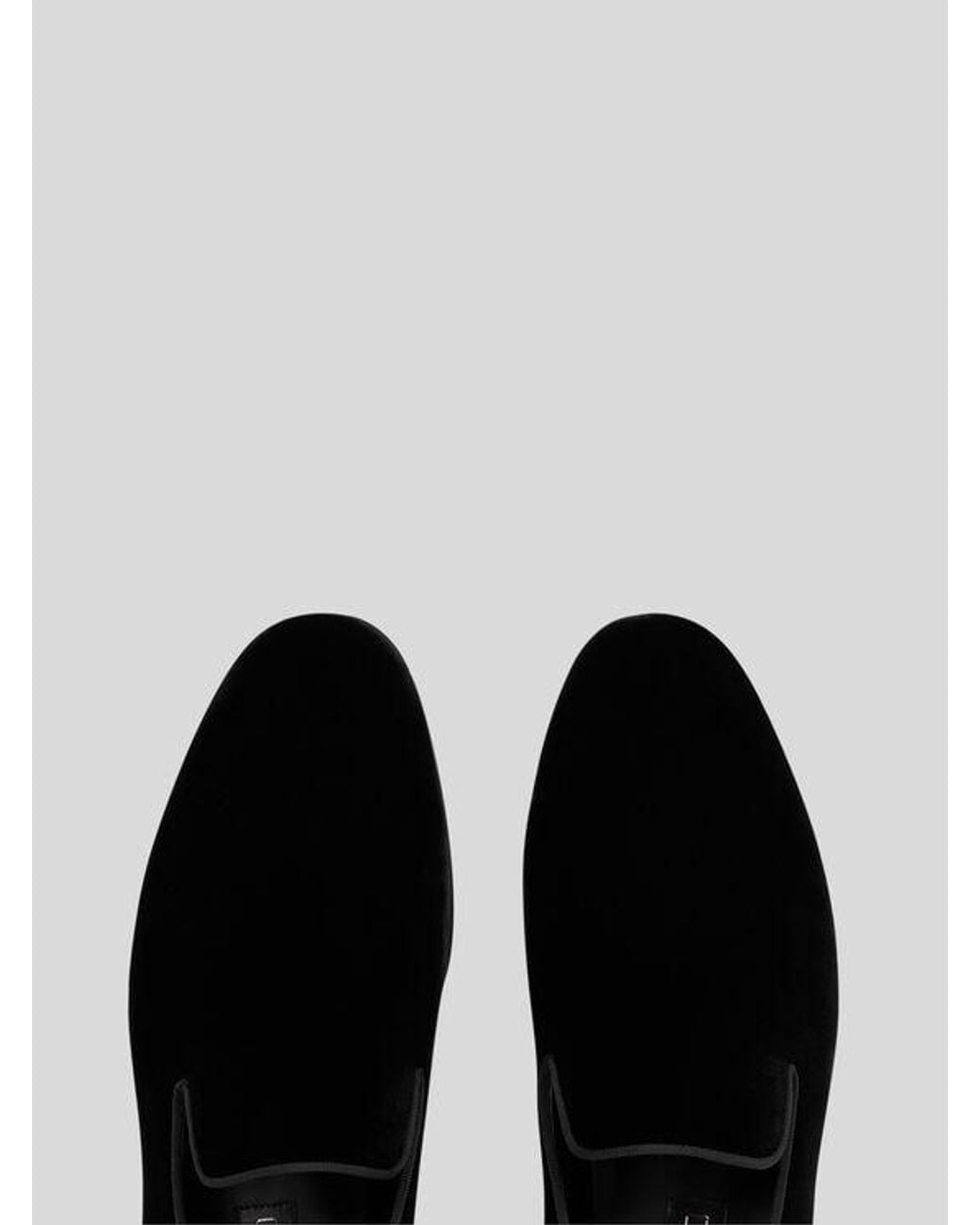 Etro Black Plain-Coloured Loafers for men