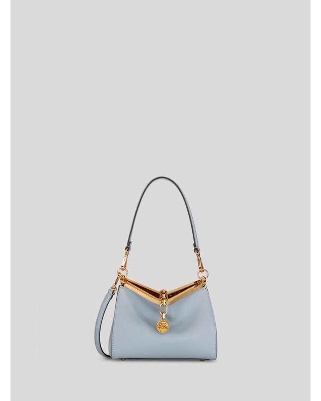 Etro Blue Small Vela Bag